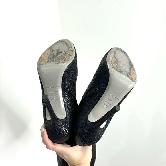 Sergio Rossi black over knee boots - Picture 9 of 9